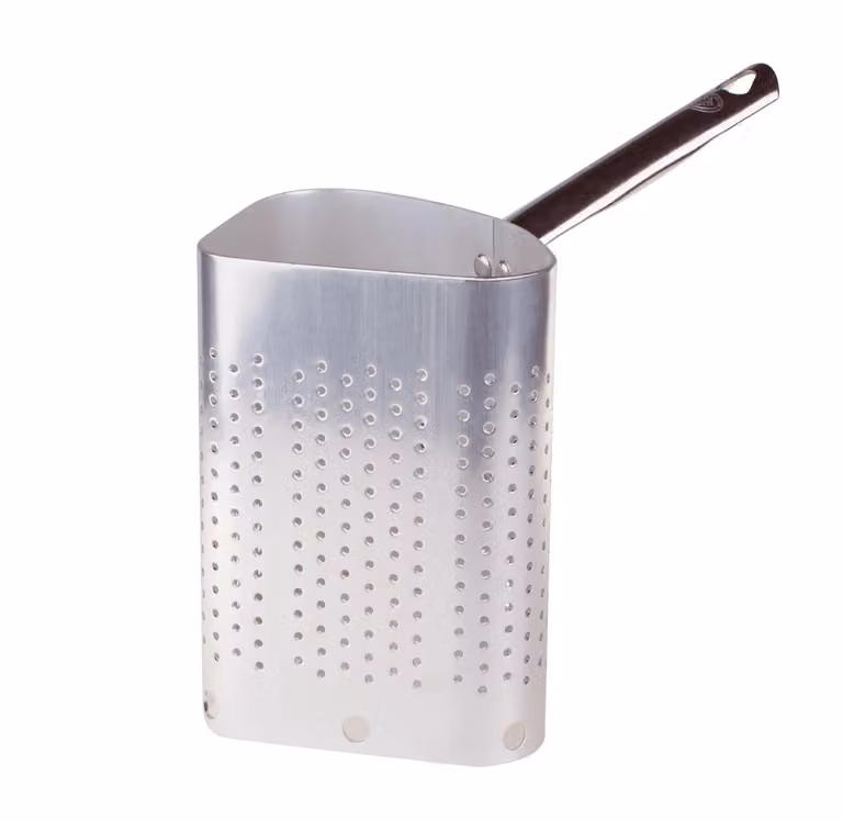 Spicchio colapasta ¼ singolo alto in alluminio 3mm