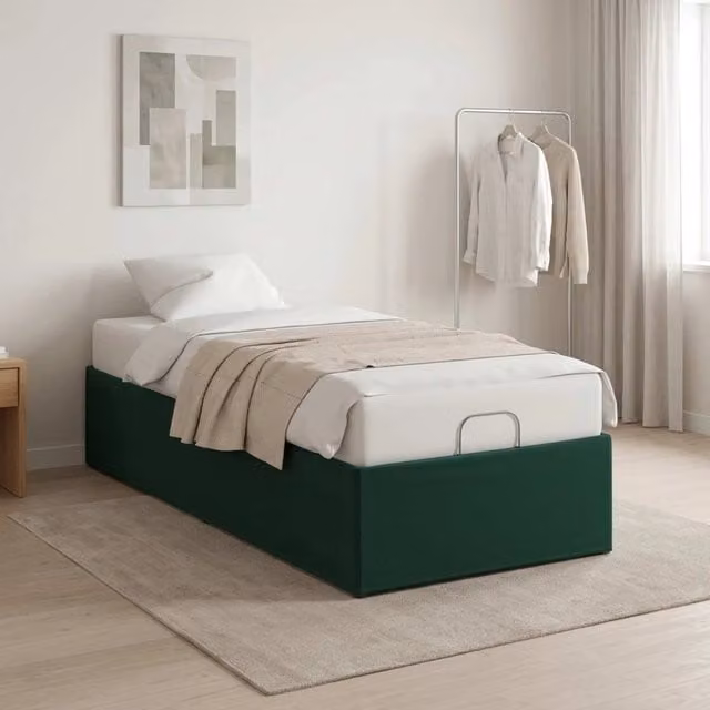 Telaio Letto Elettrico Regolabile Verde Foresta 42037302