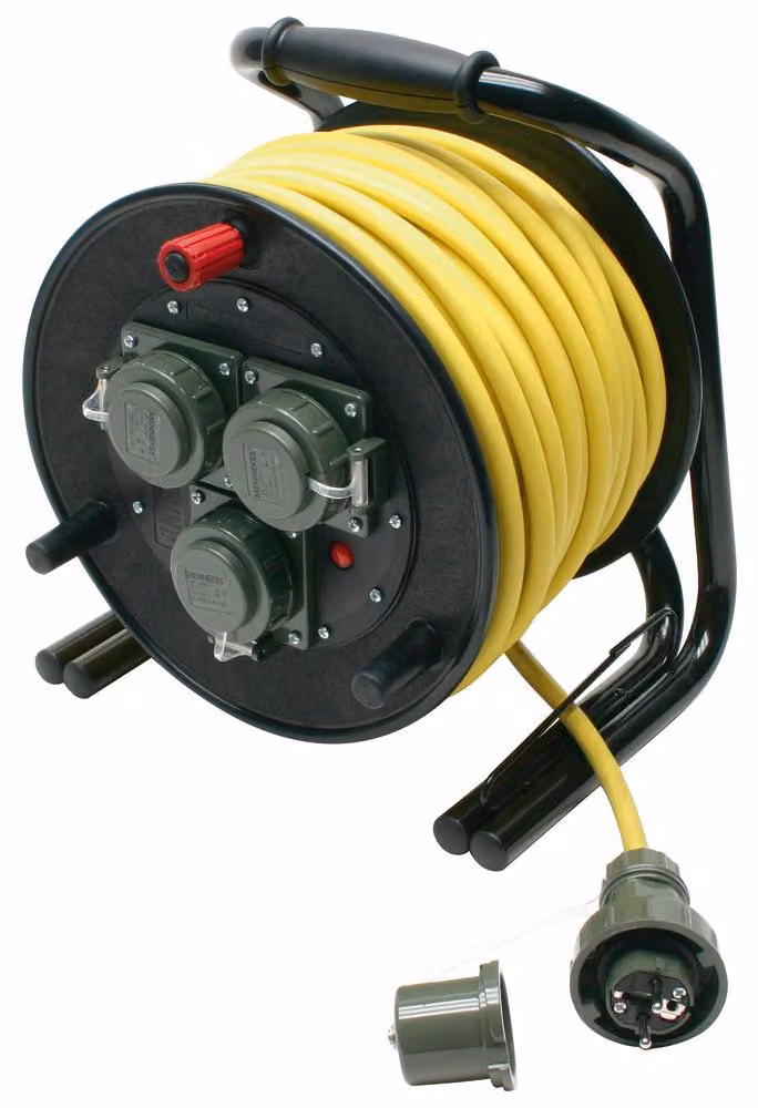 Avvolgicavo Dönges THW 230 V, 16 A (distributore di energia THW)