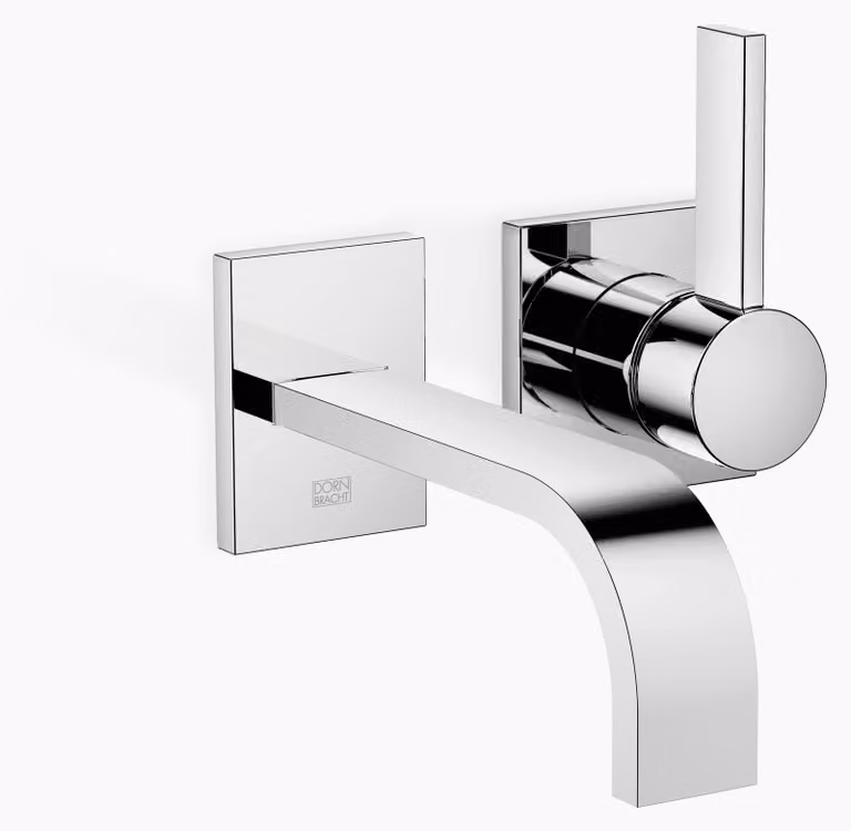 Dornbracht MEM Mitigeur monocommandé mural pour lavabos sans vidage, saillie 177mm, 36860782-00, 36860782-00