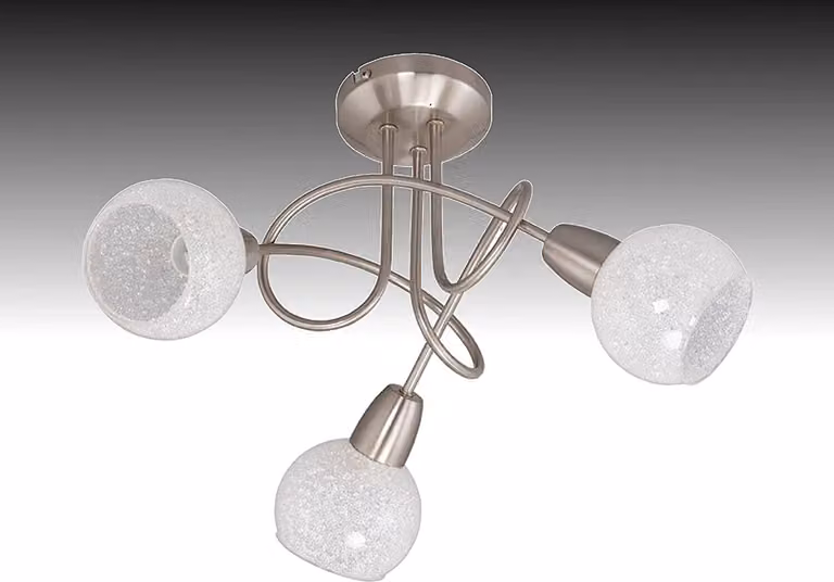 plafoniera a 3 luci LED *OLIA* incl. 3x dimmerabile 3000K bianco caldo