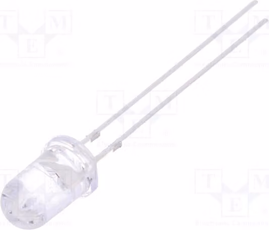 2 LED, 20mA, rosso, 7000÷9000 mcd, 15°, 1,8÷2,6V, 5mm, OSR5RU5111A. Diodi LED a montaggio superficiale (SMD), 5mm