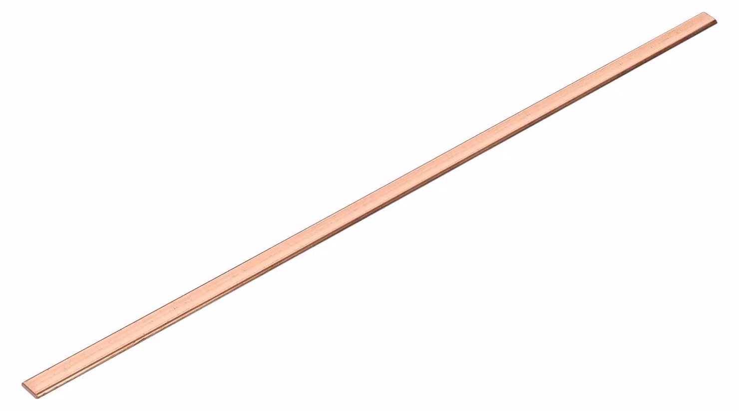 Barra piatta in rame C110, dimensioni 3 mm x 10 mm x 330 mm, 1 pezzo