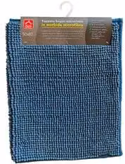 Tappeto da bagno Amicasa Art 35 Avio blu L 80 cm x P 50 cm