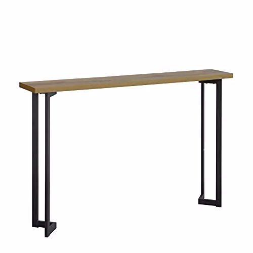 SoBuy Consolle vintage in metallo 120x20x75cm per ingresso