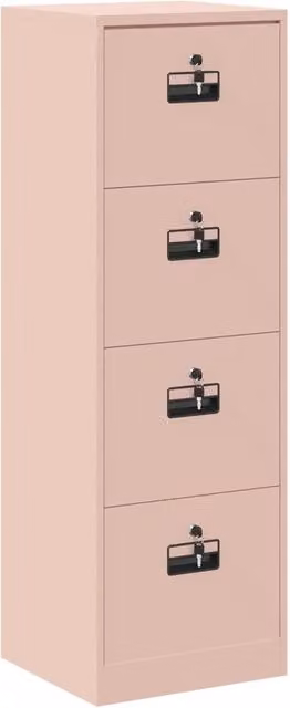Armadio per File con cassetto Rosa 44 x 50 x 106.5 cm CFW6010651