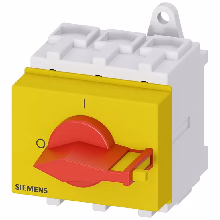 Siemens SENTRON, sezionatore di carico 3LD, interruttore di arresto di emergenza, a 3 poli, Iu: 63 A 3LD25300TK13