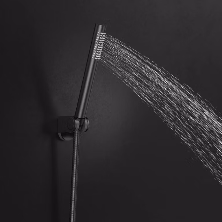 Doccia a risparmio idrico, ad alta pressione, in ottone, di dimensioni standard, per il bagno