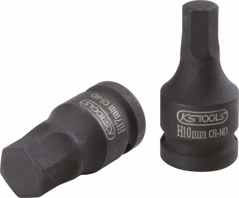 KS TOOLS 1/2" Presa di forza esagonale corta 6 mm - 911.0904