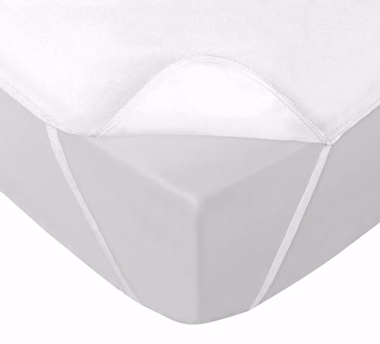 Coprimaterasso impermeabile, 140x190 cm, bianco, in TPU