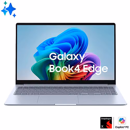 Samsung Galaxy Book4 Edge Notebook 15,6 pollici Snapdragon X, 16 GB RAM, 512 GB SSD, Sapphire Blue – 2