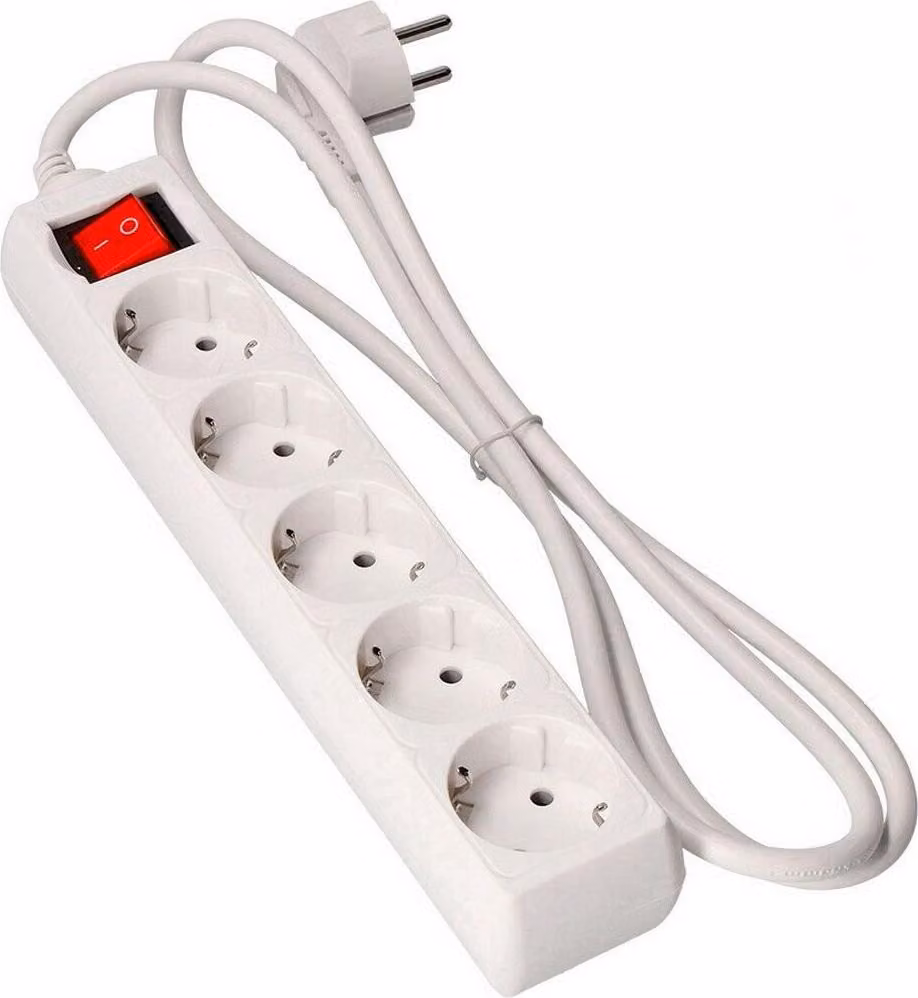 Blocco EDM - 5 prese con interruttore - 16A - 3m - 41045