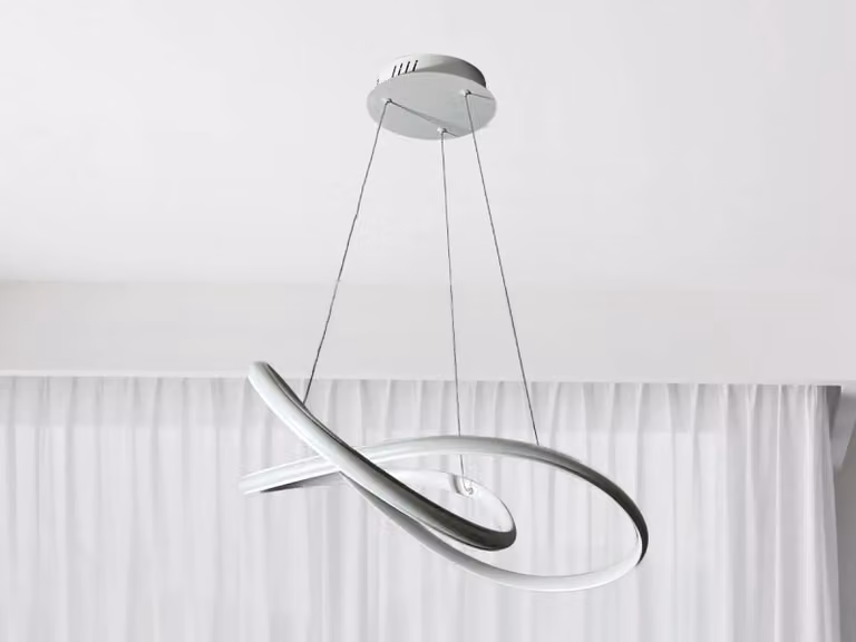 Lampada a sospensione a LED con telecomando, 70W