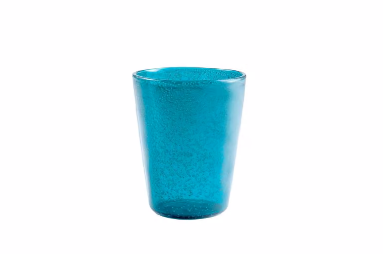 Bicchiere acqua Memento Synth metacrilato, Turchese, 6 pezzi