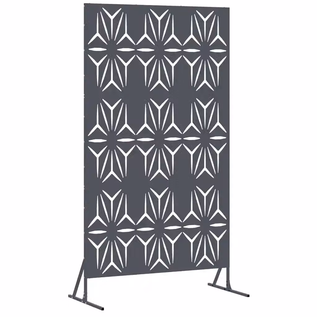Paravent per Privacy vidaXL in Acciaio Antracite L/P/H: 100 x 50 x 180 cm – 2