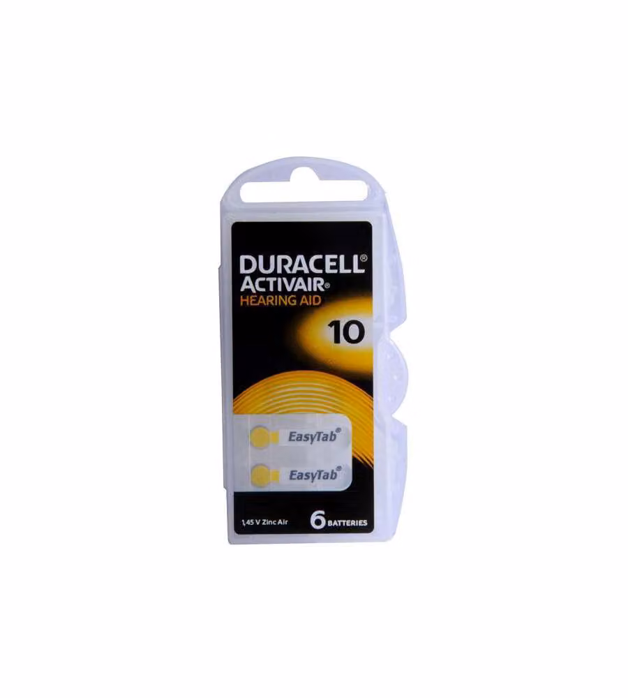 Pila Bottone Hearing Aid       Pz 6  Da10 Duracell