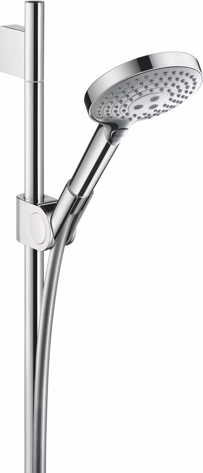 Set doccia Hansgrohe Axor Uno cromo con doccetta Raindance S 120 a 3 getti