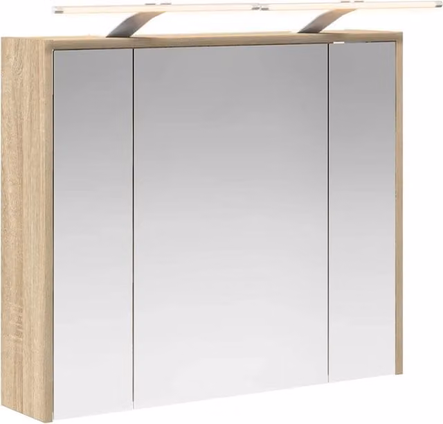 Mobiletto per specchio da Bagno | Armadio da bagno Rovere Sonoma