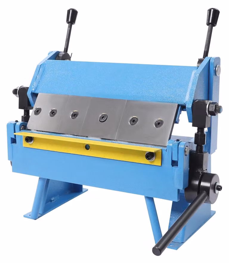 Macchina piegatrice per lamiera - Strumento di piegatura manuale - 30,48 cm - Regolabile da 0° a 135° - Spessore massimo della lamiera: 1 mm - Acciaio - Blu