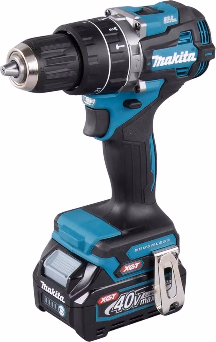 Trapano a percussione a batteria Makita XGT 40 V max - 64 Nm - 13 mm - 2.200 giri/min
