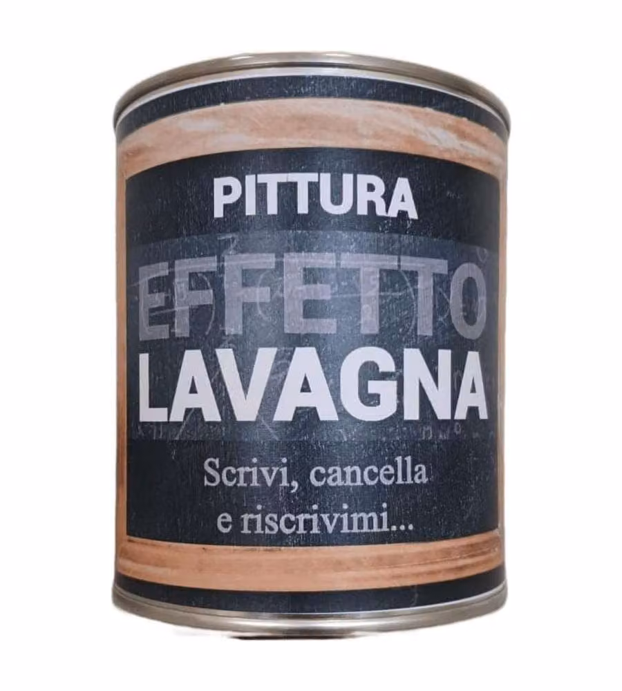 Pittura Effetto Lavagna - Nero Opaco - 500 ml