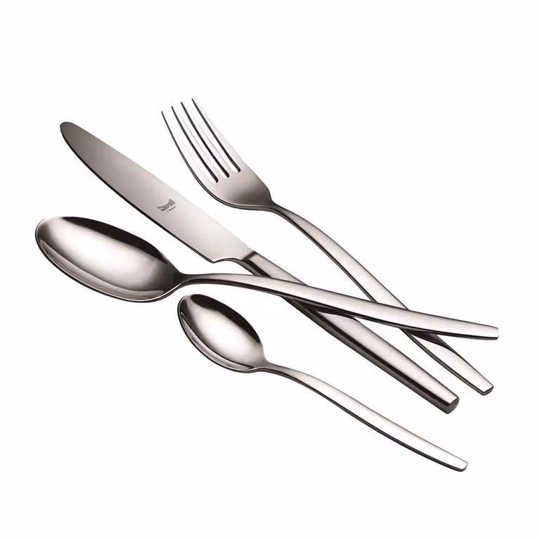 Servizio posate in acciaio inox linea Sassonia 24 pezzi