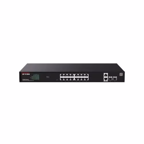 Switch IP-COM G2220P-16-250W Cloud Managed con 18 porte Gigabit Ethernet, 2 porte SFP e 16 porte PoE con potenza massima di 30W per porta e totale 230W, Nero – 2