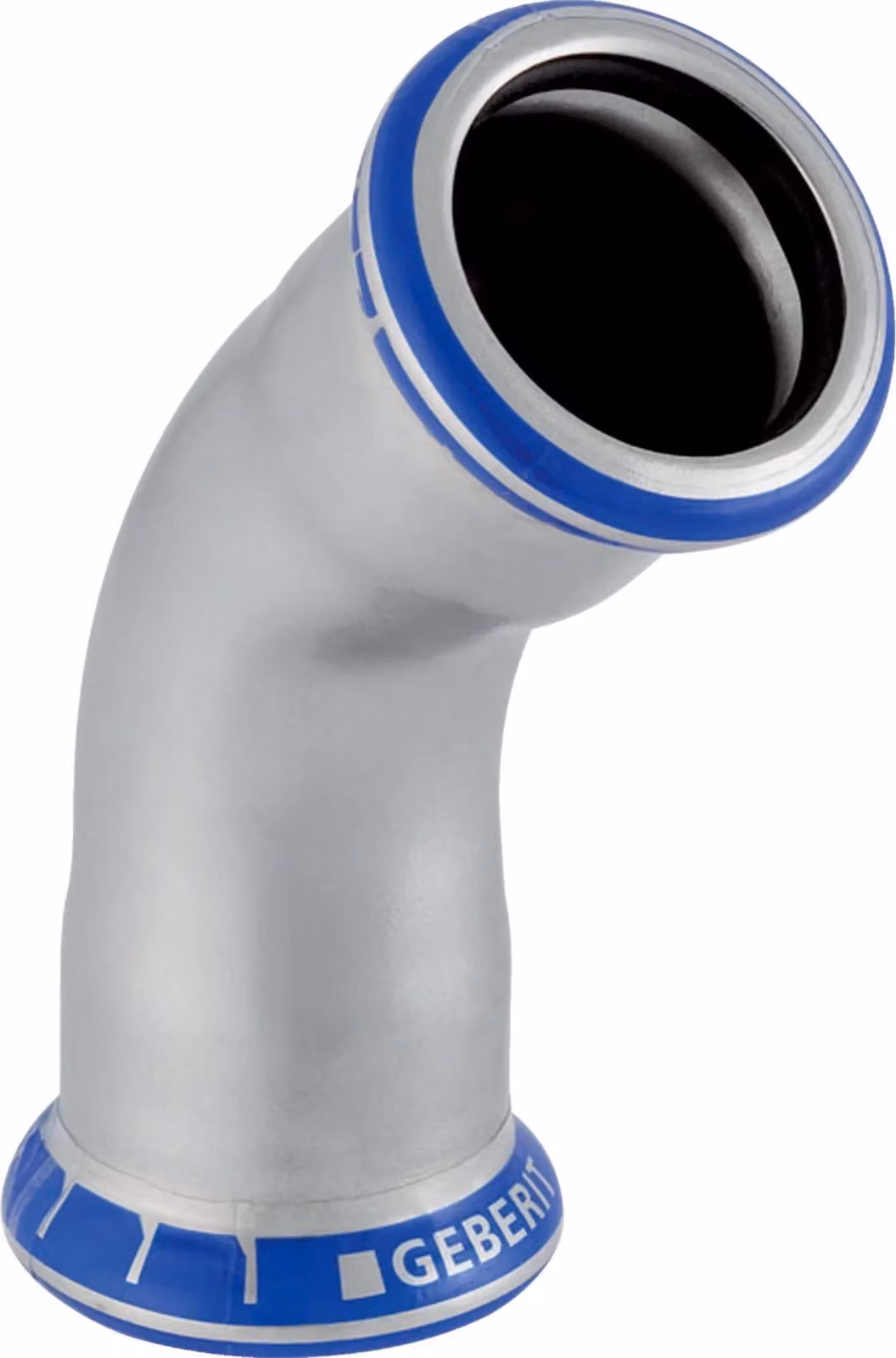 Geberit 32611 Mapress gomito in acciaio inox 45Gr d108
