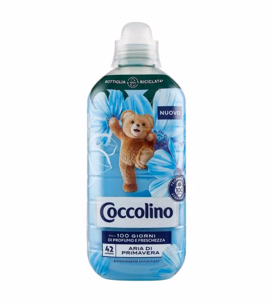 Coccolino Ammorbidente Concentrato Aria di Primavera 980 ml 42 Lavaggi