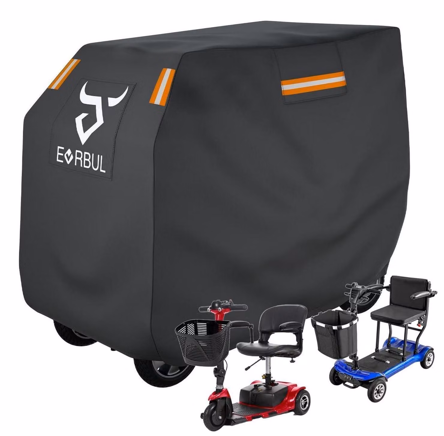 Copertura per scooter per mobilità, resistente, in tessuto 420D, impermeabile, con protezione UV, dimensioni 145x69x99 cm