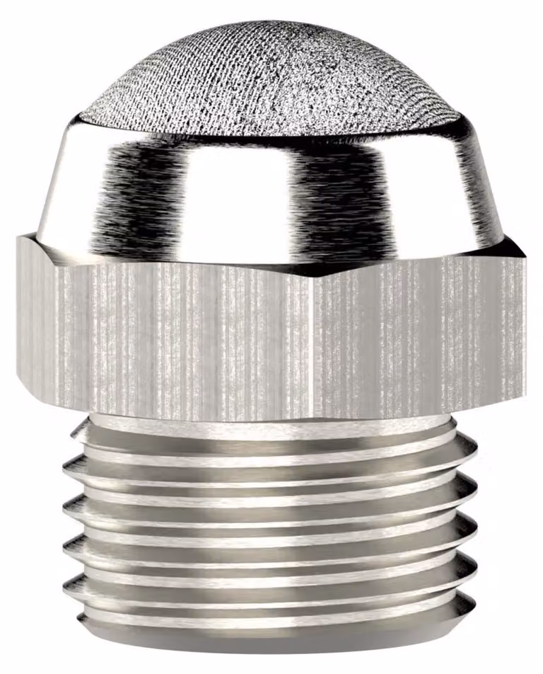 Silenziatore Riegler, acciaio inox, piatto, G 3/8, SW 19
