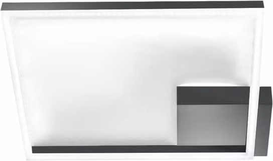 Plafoniera LED moderna Fabas Luce con tecnologia dimmabile e controllo smart per soggiorno e camera da letto, colore bianco