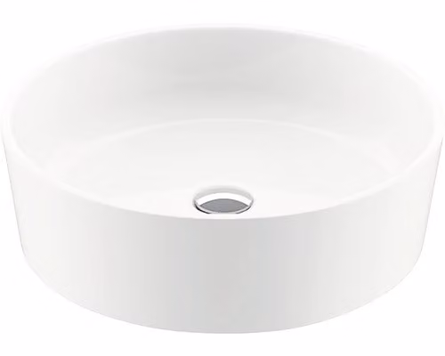 Lavabo da appoggio in marmo RAVAK MOON bianco 400 x 120 x 400 mm XJN01300000