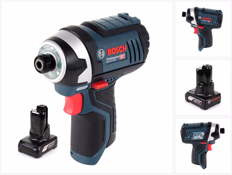 Bosch GDR 12V-105 avvitatore a impulsi a batteria 12V 105Nm + 1x batteria ricaricabile 6.0Ah - senza caricabatterie