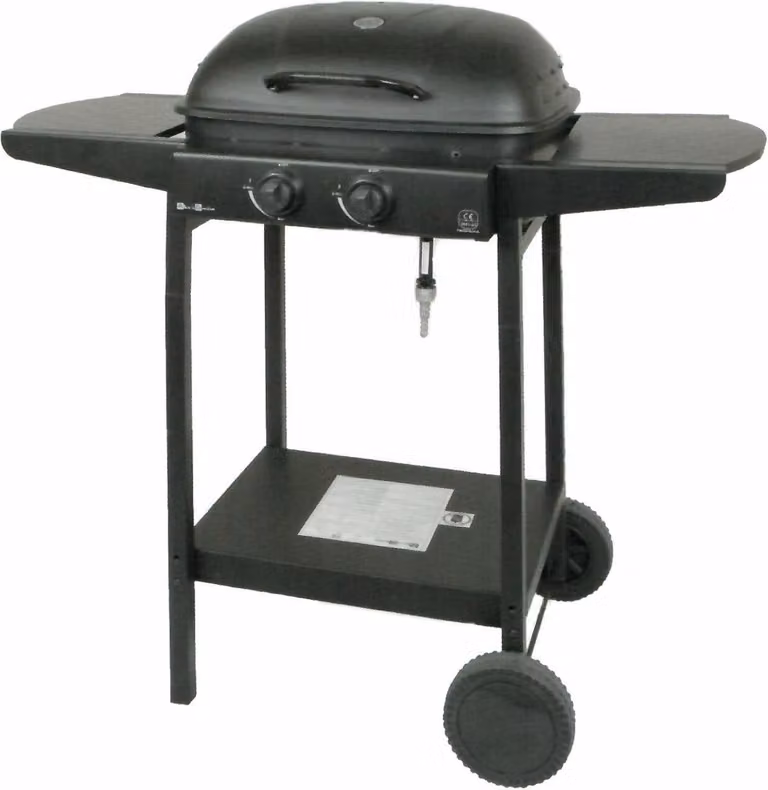 Grill de Gas Master de 2 bruciatori 5,6kW MG672, design compatto, alte prestazioni ed efficienza energetica