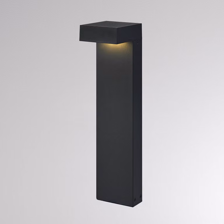 Molto Luce Lampione a LED ATO, altezza 45 cm, DALI, antracite, IP65, metallo dimmerabile, Nero, Alluminio, Moderno