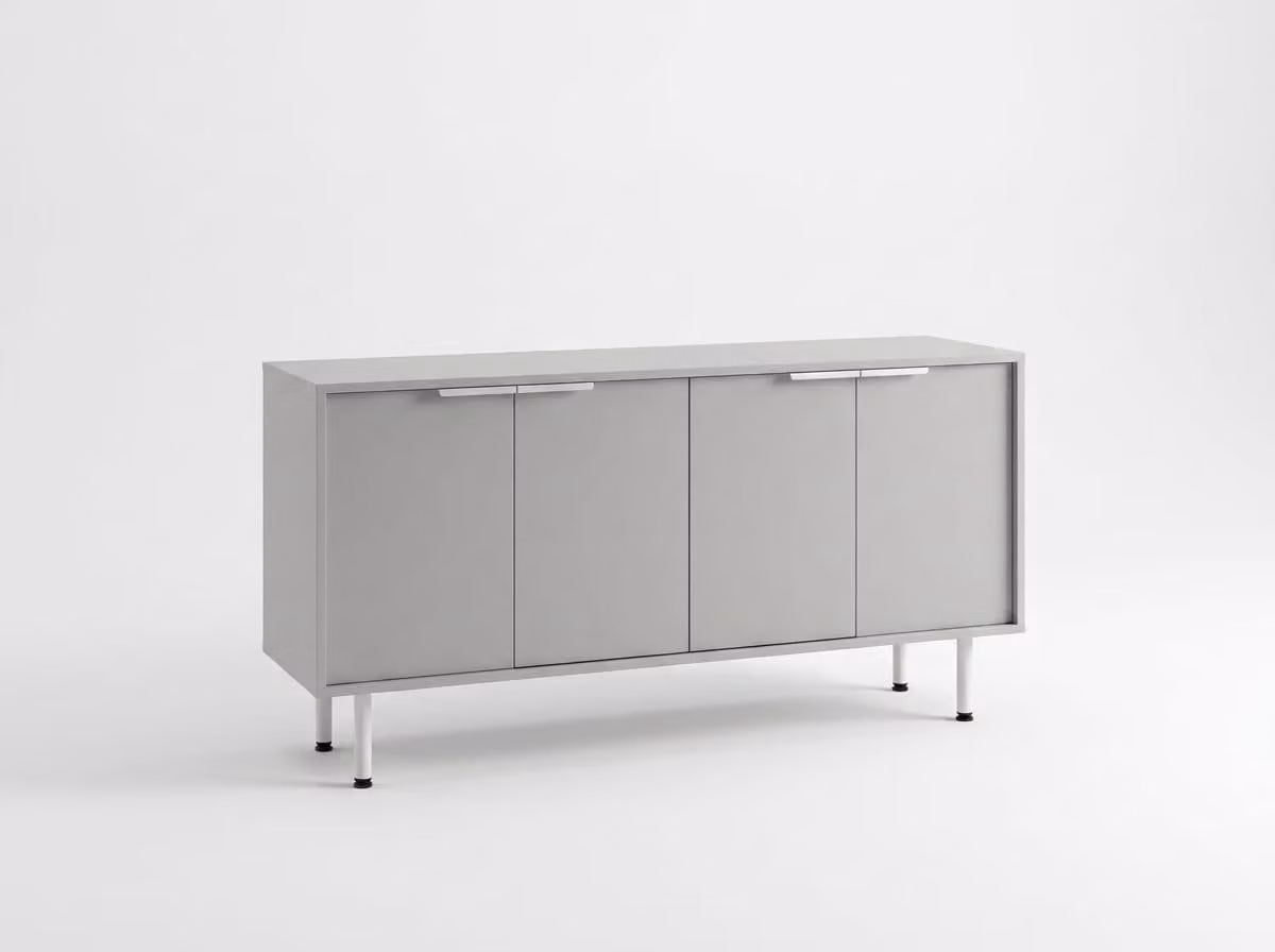 Mobiletto moderno per l'ufficio, pensile, contenitore, legno, design