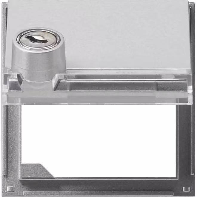 Gira 069765 Telaio adattatore KD BSF con serratura Gira TX_44 (WG UP) Colore alluminio