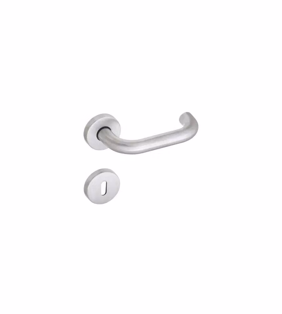 Maniglia Rosette Patent Inox Lucido