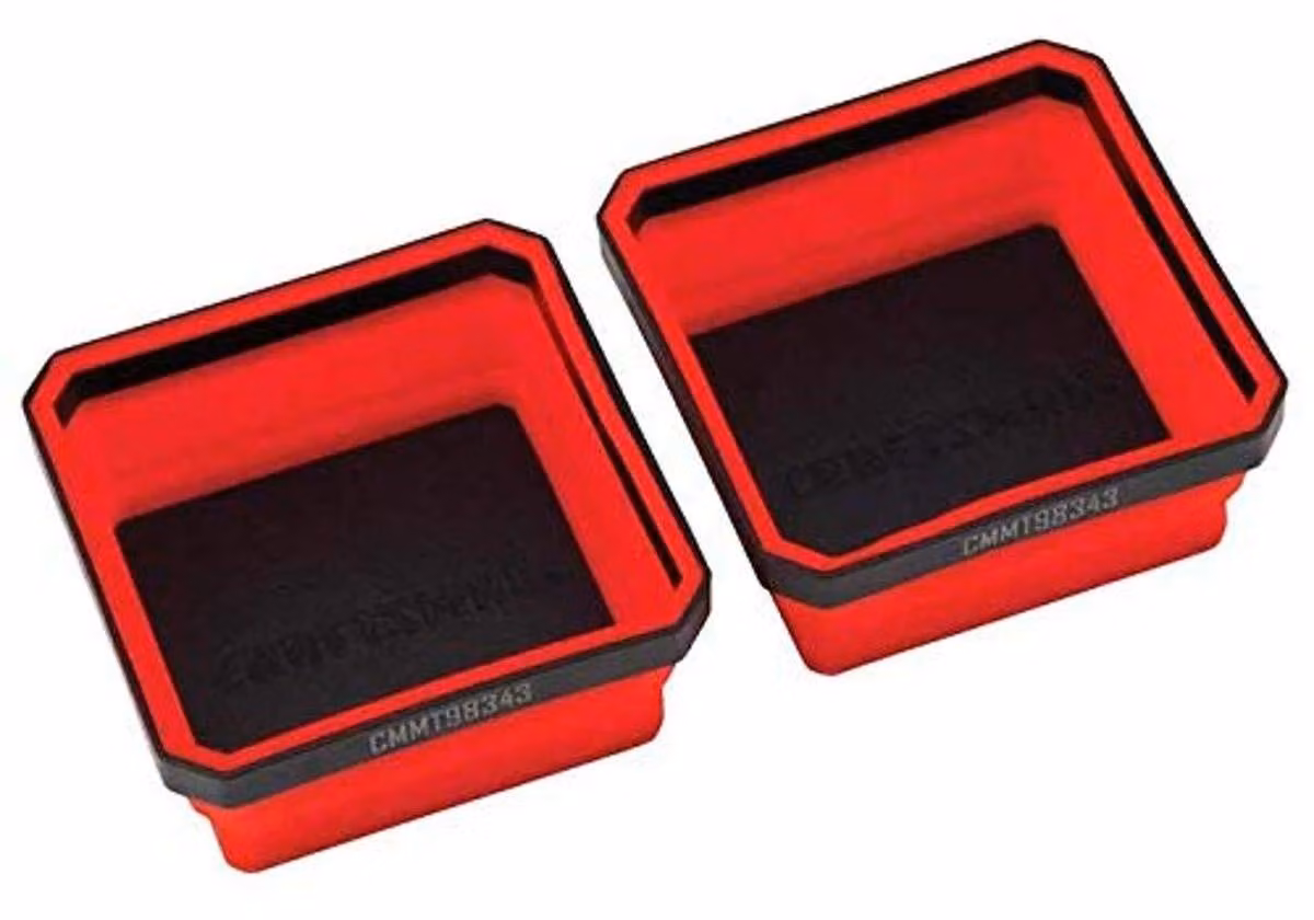 Porta-attrezzi pieghevole, magnetico, in 2 parti, per artigiani (CMMT98343)