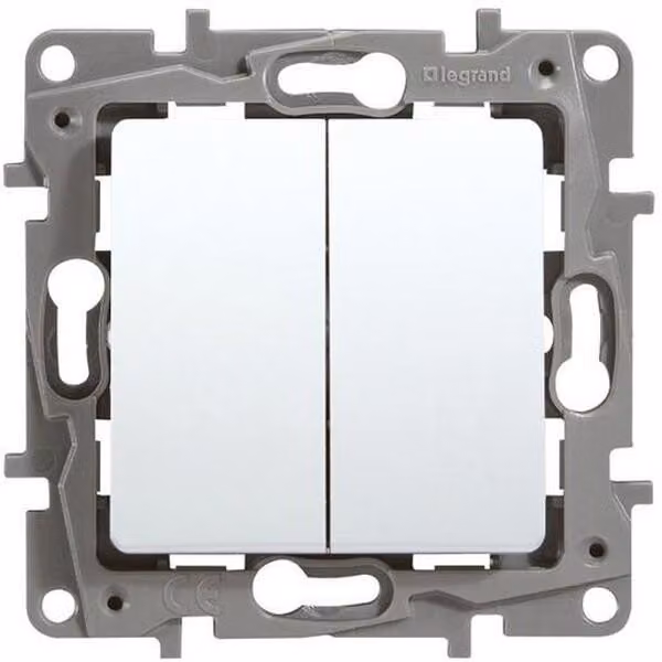 LEGRAND 664702 Doppio commutatore 10AX