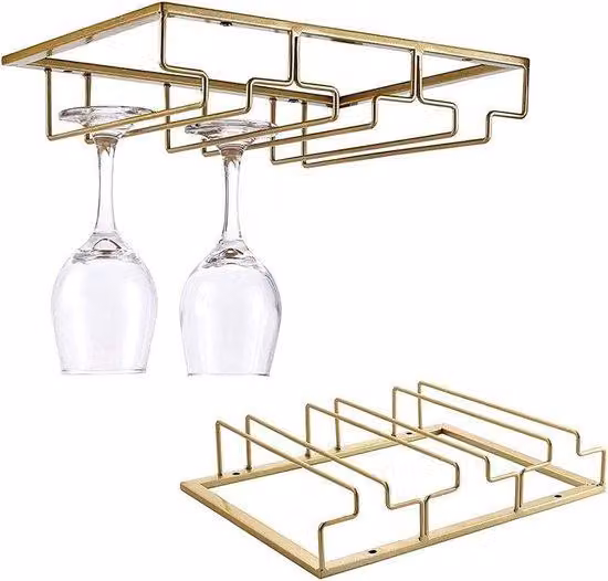 Portabicchieri a sospensione, portabicchieri ribaltabili per appendere tazze e ciotole alla credenza a muro, accessori da bar.