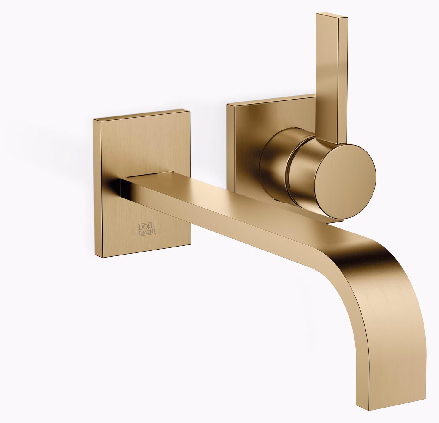 Dornbracht MEM Mitigeur monocommandé mural pour lavabos sans vidage, saillie 247mm, 36862782-39, 36862782-39