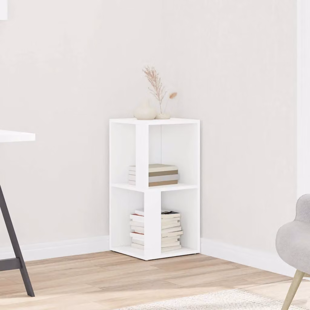 Armadietto angolare vidaXL in legno MDF Bianco L/P/H: 33 x 33 x 67 cm