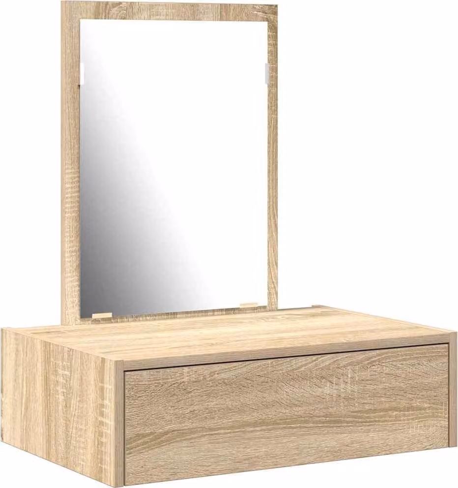 Tavolo da Trucco Marrone 60 x 40 x 70 cm Legno multistrato