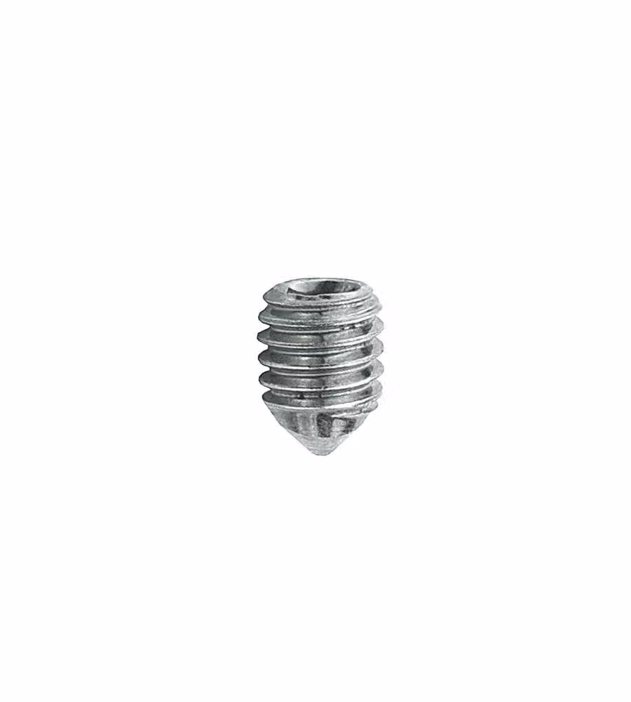 Grani per maniglie zincato bianco M5x10 mm