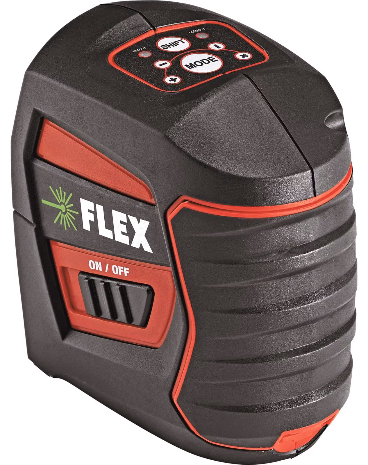 Flex Kreuzlinien Laser mit Empfängermodus selbstnivellierend