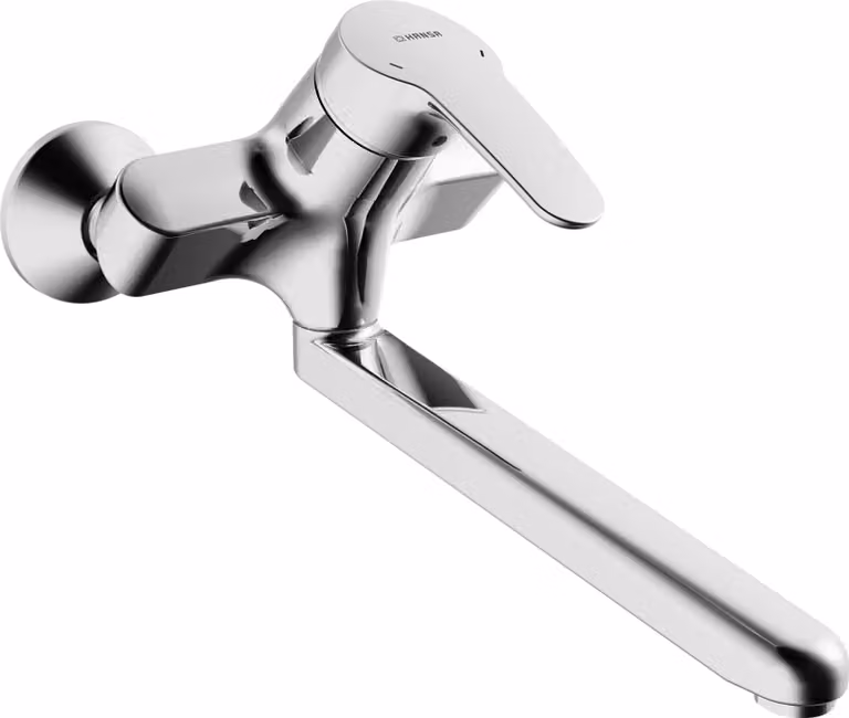 Miscelatore Hansa Mix da parete e miscelatore per lavello cromato, 1 pz.