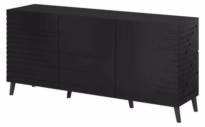 Schermo Nova 155x40x72 Nero Opaco