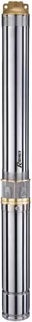 ELETTROPOMPA POMPA SOMMERSA POZZI ARTESIANI 1" 550W 10 TURBINE RIBIMEX